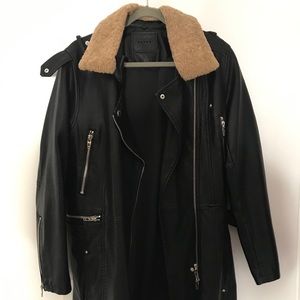 Blank NYC Men’s/Women’s Black Leather Jacket Large